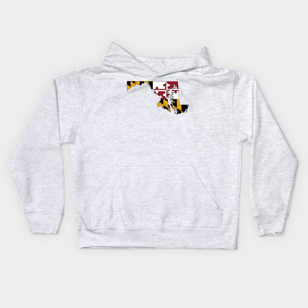 Maryland Kids Hoodie by somekindofguru